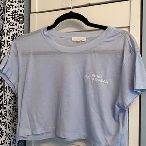 Light blue T-shirt